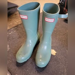 Hunter calf high rain boots